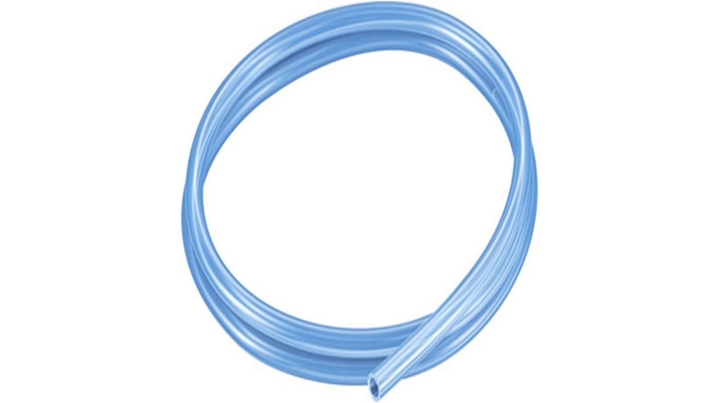 Festo Rund Kunststoffrohr Blau, Außen-Ø 8mm / Innen-Ø 5.7mm, TPE, 2.3mm