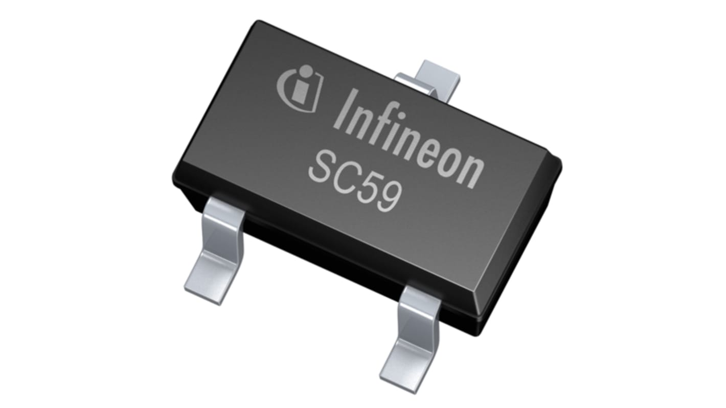 Infineon N-Channel MOSFET Transistor, 3.8 A, 3-Pin PG-SC-59 BSR202NL6327HTSA1