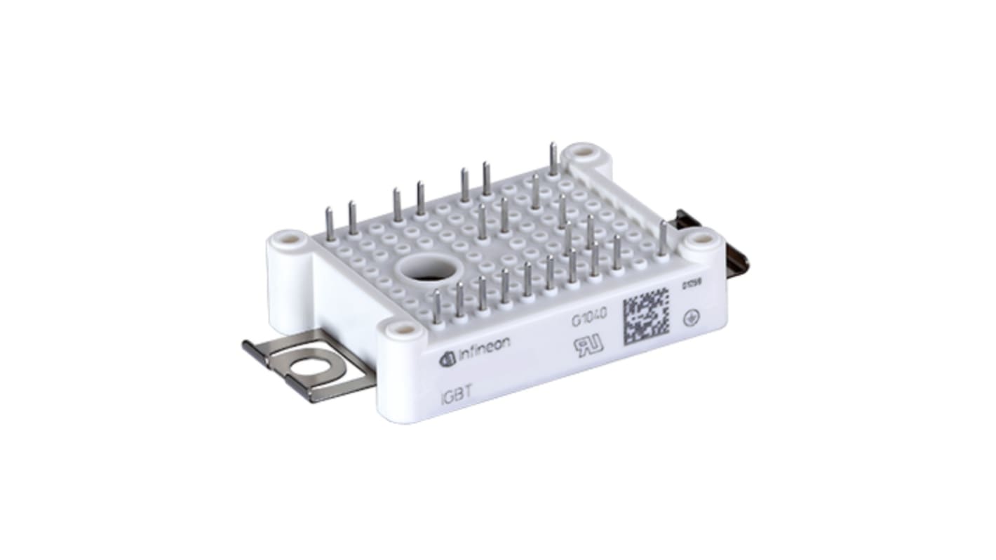Infineon DDB6U75N16W1RBOMA1 IGBT Module, 69 A 1200 V Module, Panel Mount