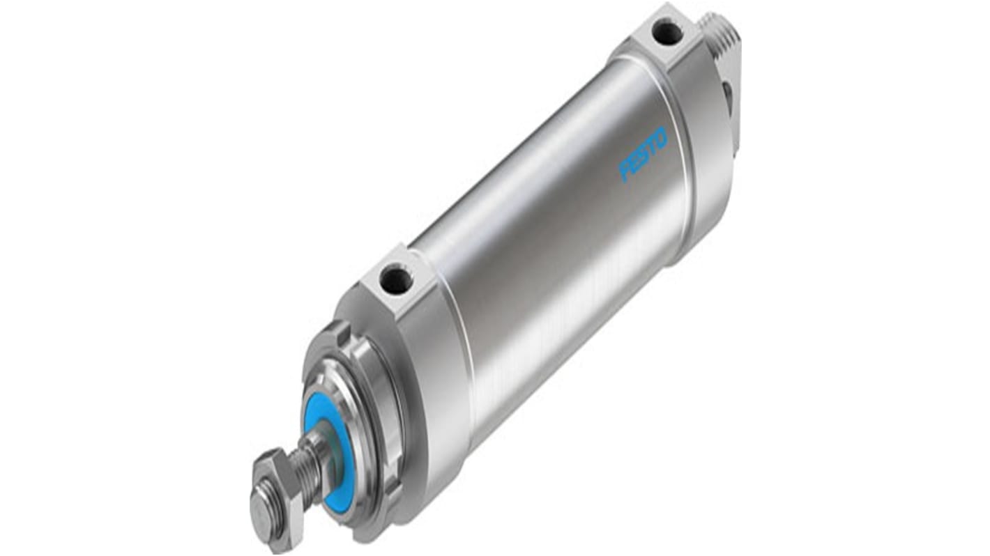 Festo Pneumatic Piston Rod Cylinder - 559330, 63mm Bore, 125mm Stroke, DSNU Series, Double Acting