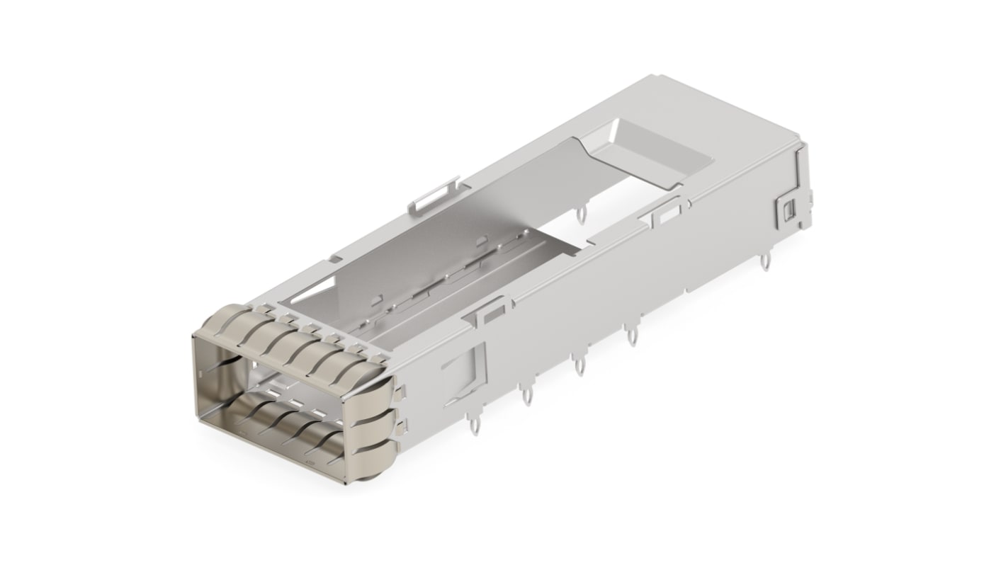 CAGE ASSEMBLY, QSFP112 1X1, SPRING