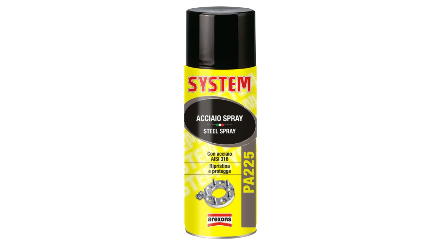Vernice spray galvanizzata lucida AREXONS, col. Acciaio, , 400ml