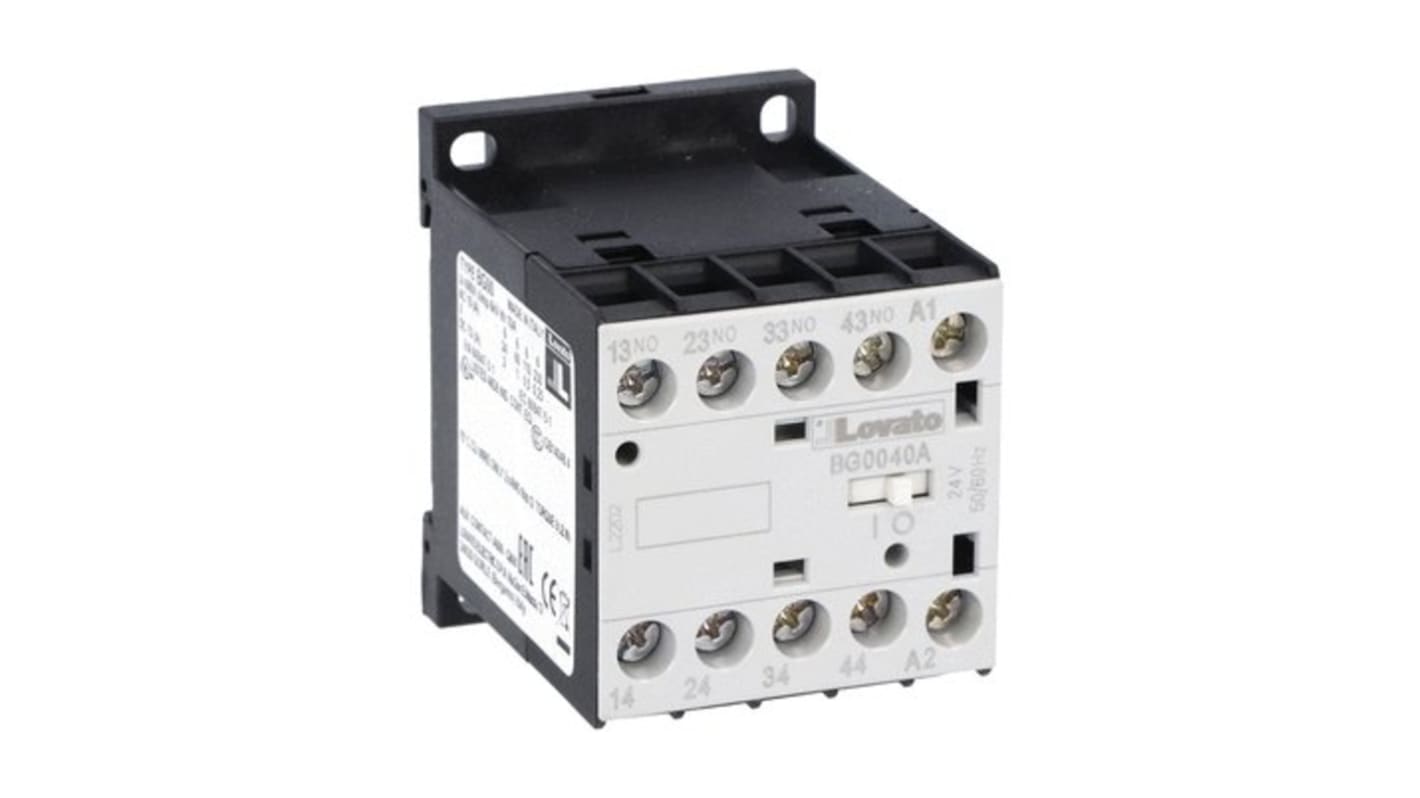 AUX-kontakt, DIN, 4 slutte BG00