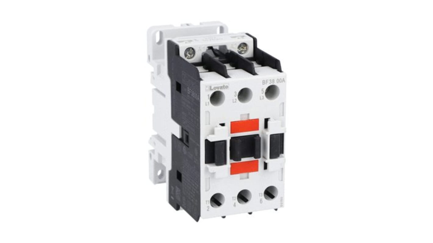 Stycznik 460 V Lovato styki: 3 22 kW 38 A BF3800A46060