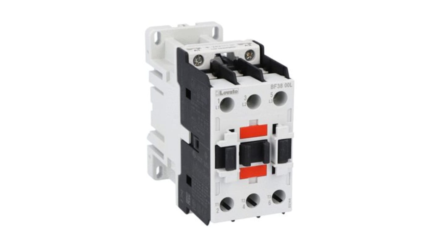 Stycznik 48 V DC Lovato styki: 3 22 kW 38 A BF3800L048