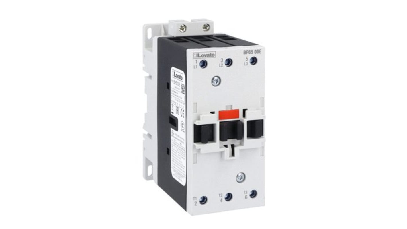 Stycznik 110 V AC/DC Lovato styki: 3 45 kW 65 A BF6500E110