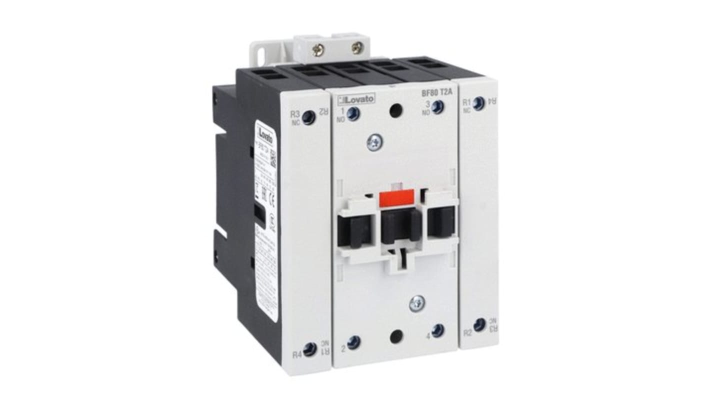 Stycznik 230 V AC Lovato styki: 4 120 kW 115 A 2NO + 2NC BF80T2A23060