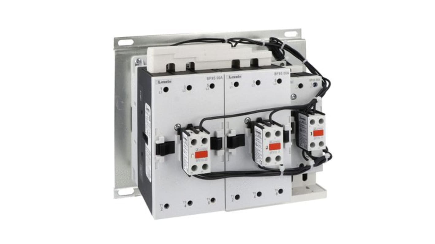 Lovato BFA150 Star Delta Starter, Star Delta, 132 kW, 440 V ac