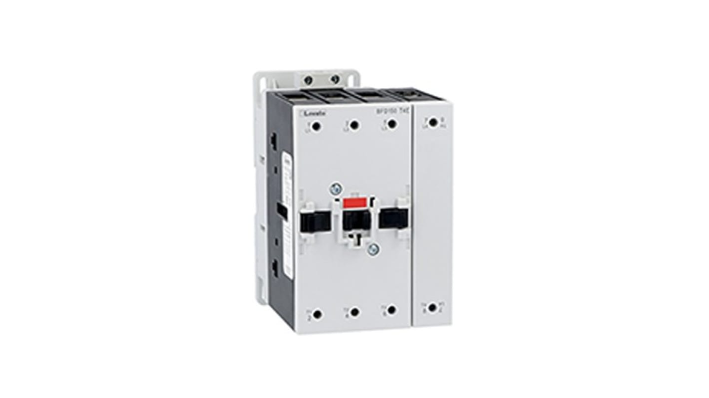 Lovato BFD150 Contactor, 110 V ac/dc Coil, 4-Pole, 100 A, 690 V