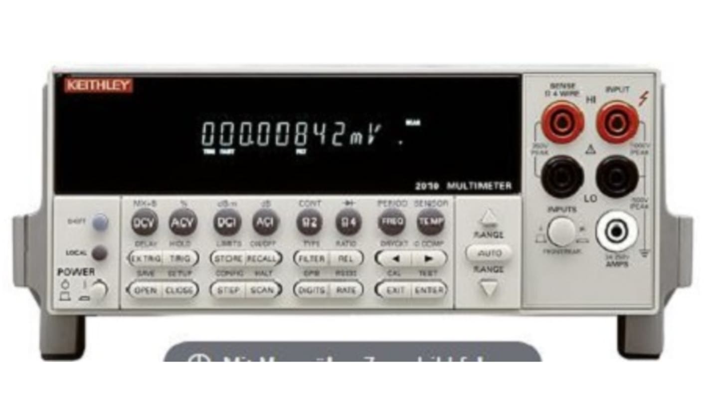Keithley 2010 真有效值台式万用表, 最大750V 交流, 最大1000V 直流