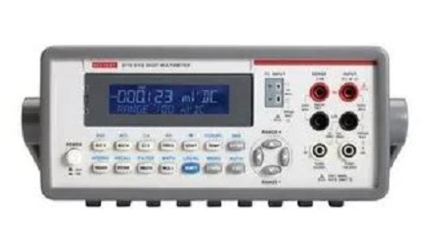 2110-220 Bench Digital Multimeter, True RMS, 10A ac Max, 10A dc Max, 750V ac Max