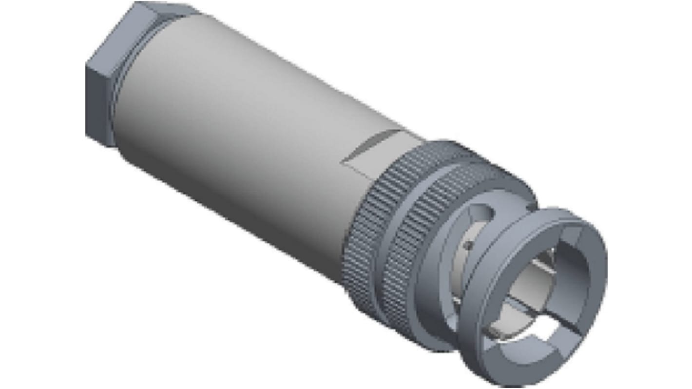 3-Slot Male HV Triaxial Cable Connector