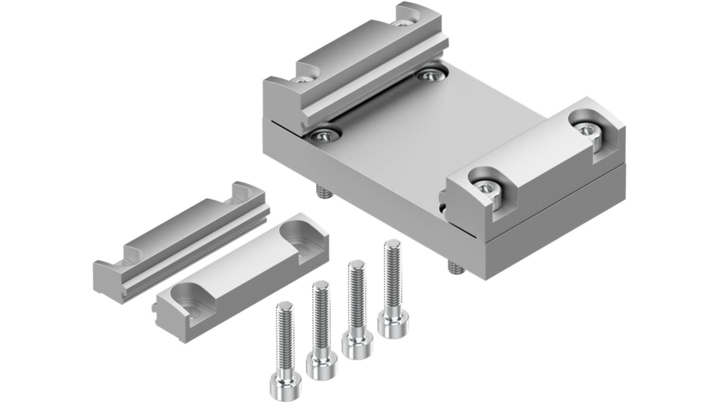 Festo Adapter EHAA-D-L2-45-L2-45, For Use With Pneumatic Cylinder & Actuator