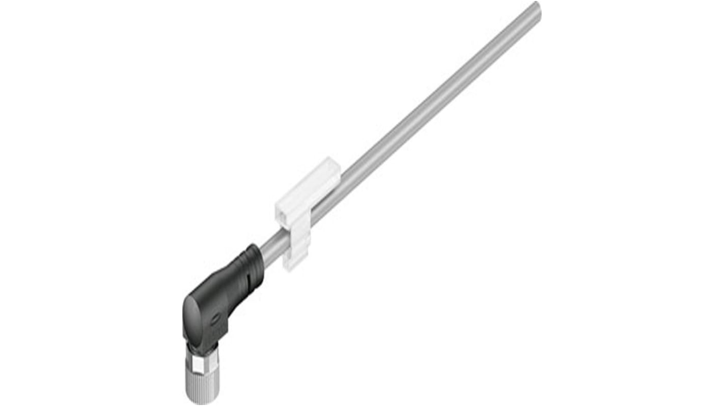 Kabel Złącze A M8 długość 2.5m Rodzaj A Żeńskie Złącze B Złącze typu Pigtail