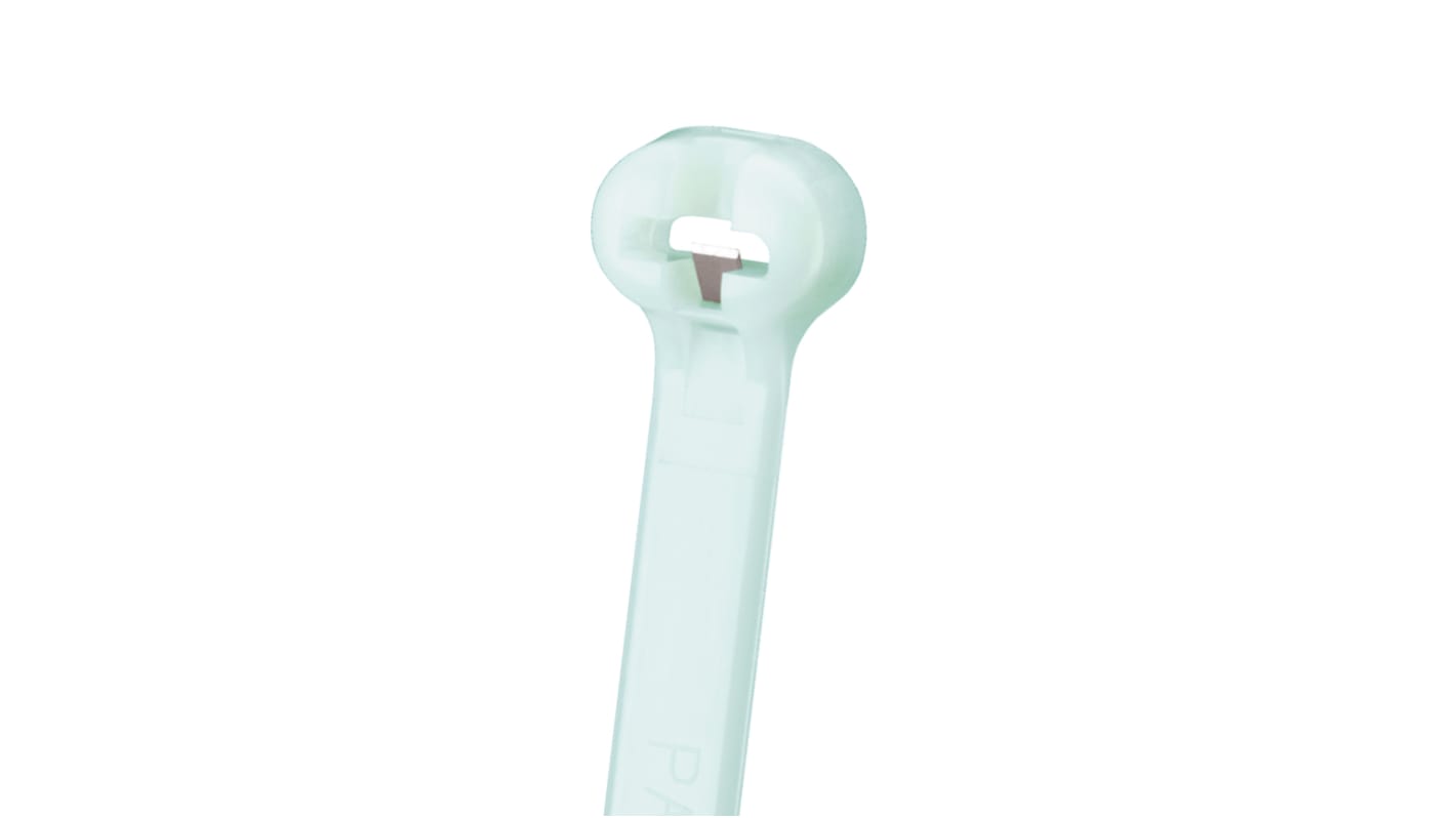 Panduit Cable Ties, 155mm x 3.6 mm, Natural Nylon, Pk-1000pack