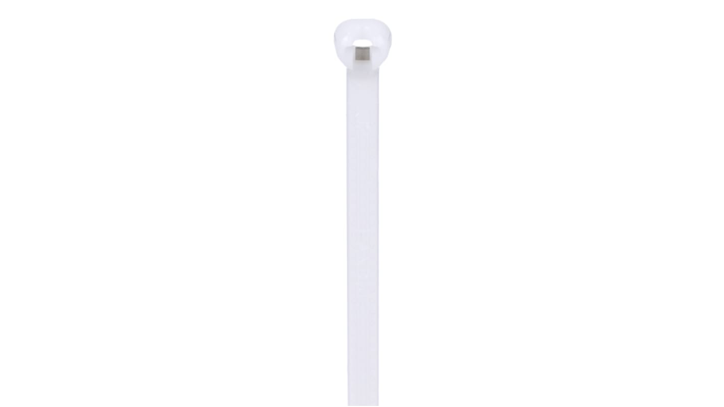 Bridas Panduit de Nylon, 102mm x 2,5 mm, No desmontable