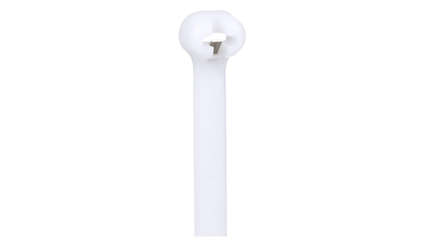 Panduit Cable Ties, 221mm x 7 mm, Natural Nylon, Pk-250