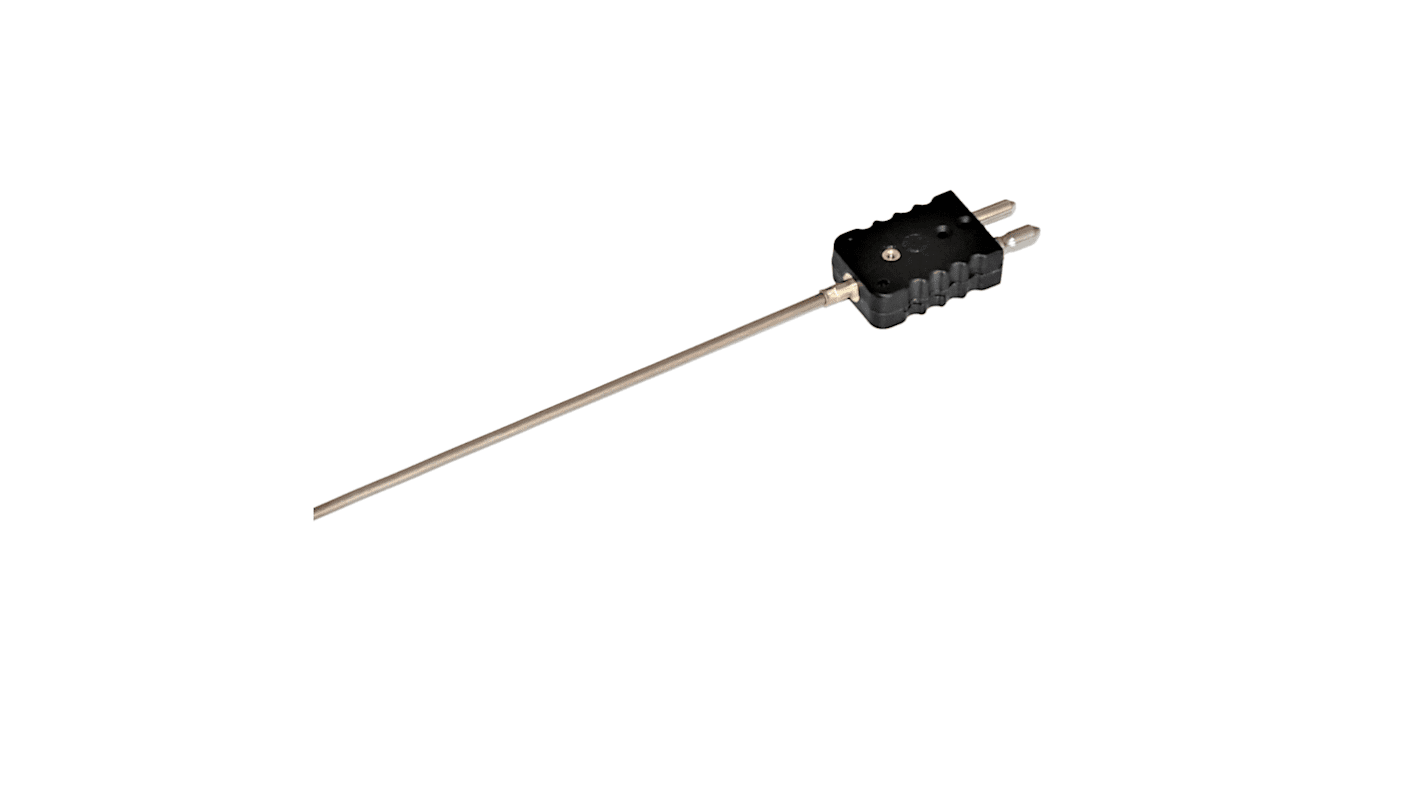 Electrotherm282 Type J Thermocouple 500mm Length, 3mm Diameter, 0°C → +700°C