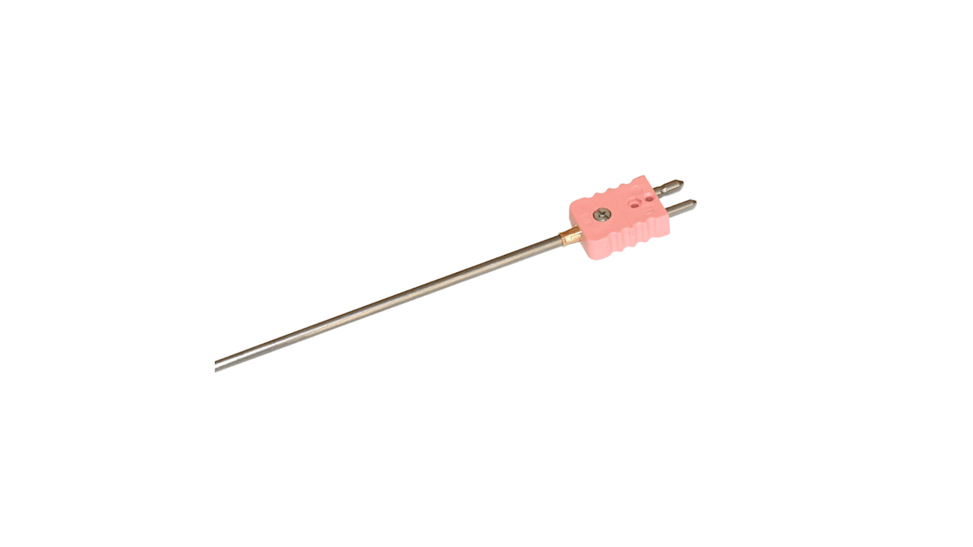 Electrotherm282 Type N Thermocouple 500mm Length, 4.5mm Diameter, 0°C → +1000°C
