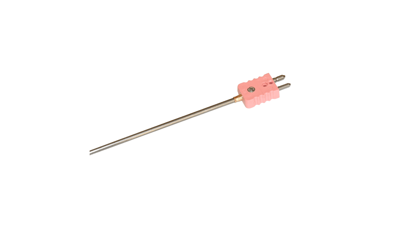 Electrotherm282 Type N Thermocouple 1000mm Length, 4.5mm Diameter, 0°C → +1000°C