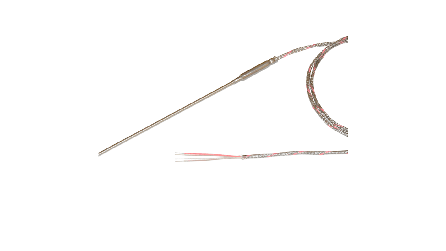 Electrotherm294 Type N Thermocouple 500mm Length, 1.5mm Diameter, 0°C → +1000°C