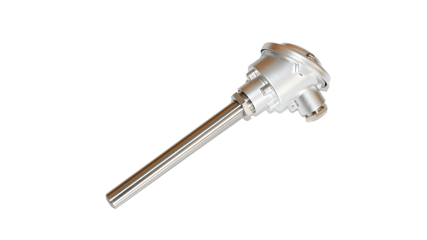 Sensore RTD PT100 Electrotherm, Ø 15mm, L. 500mm, +400°C max