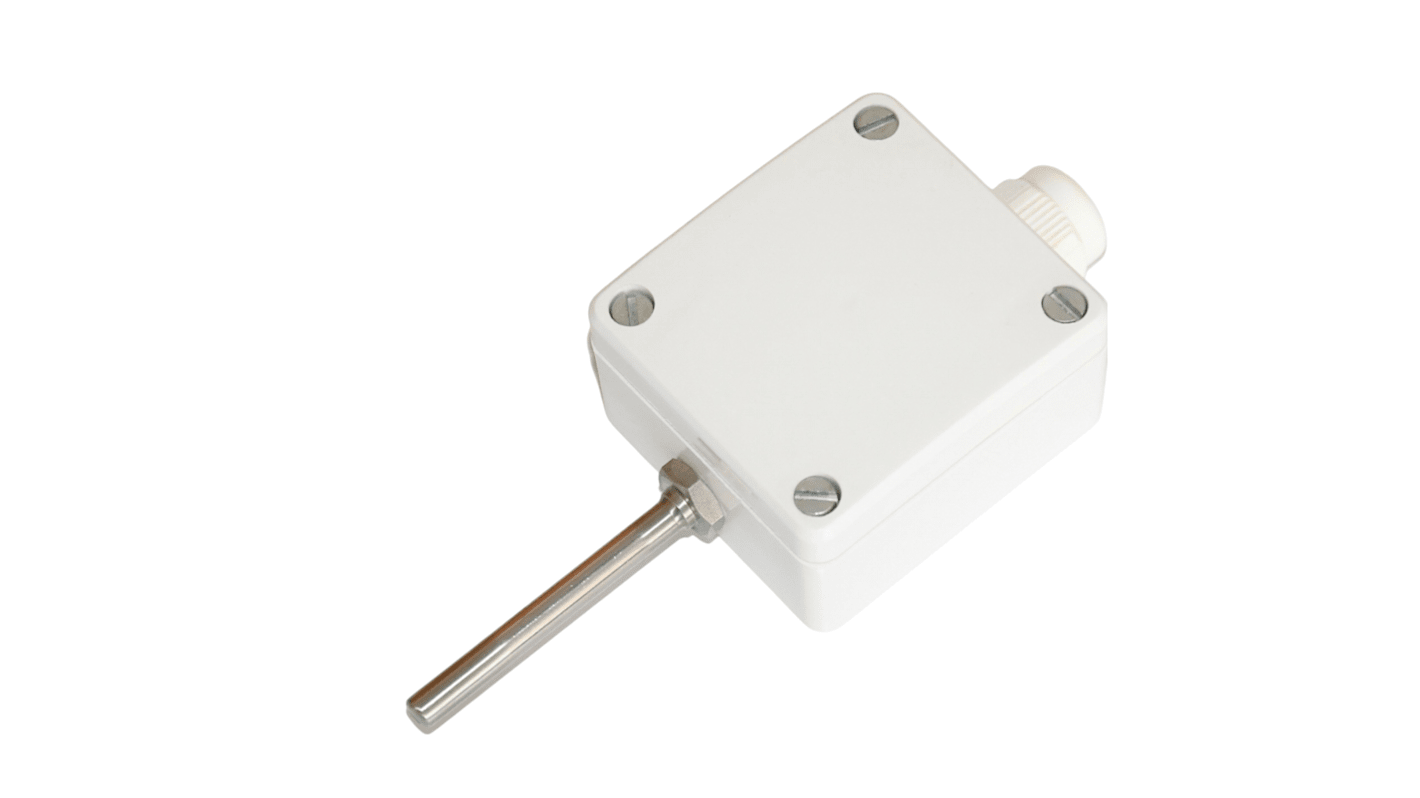 Electrotherm PT100 RTD Sensor, 6mm Dia, 80mm Long, 3 Wire, F0.3 +70°C Max