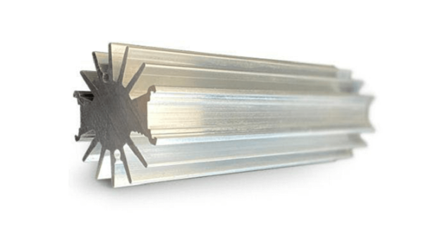 RS PRO Heatsink, LED Lighting, 1.224°C/W, 50 x 35 x 35mm, Vertical
