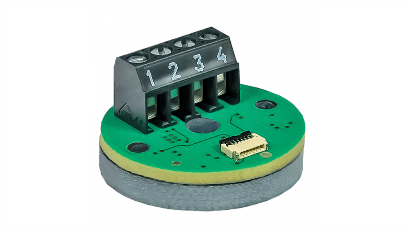 LKMelectronic Temperatur-Messumformer Ø 25 mm, 0°C → 100°C für Pt100 Ausgang 4 → 20 mA