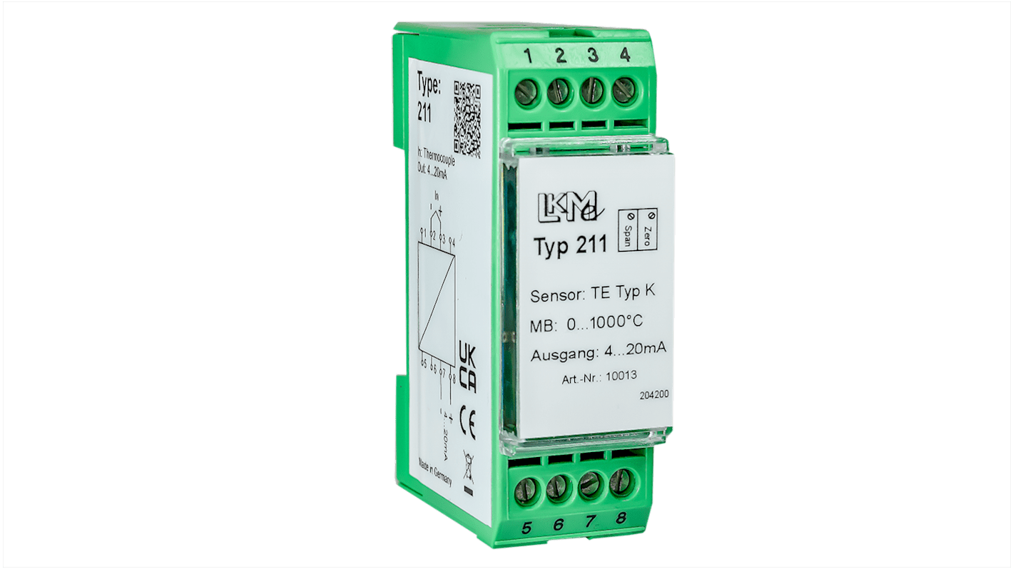 LKMelectronic LKM Temperature Transmitter Type K Input