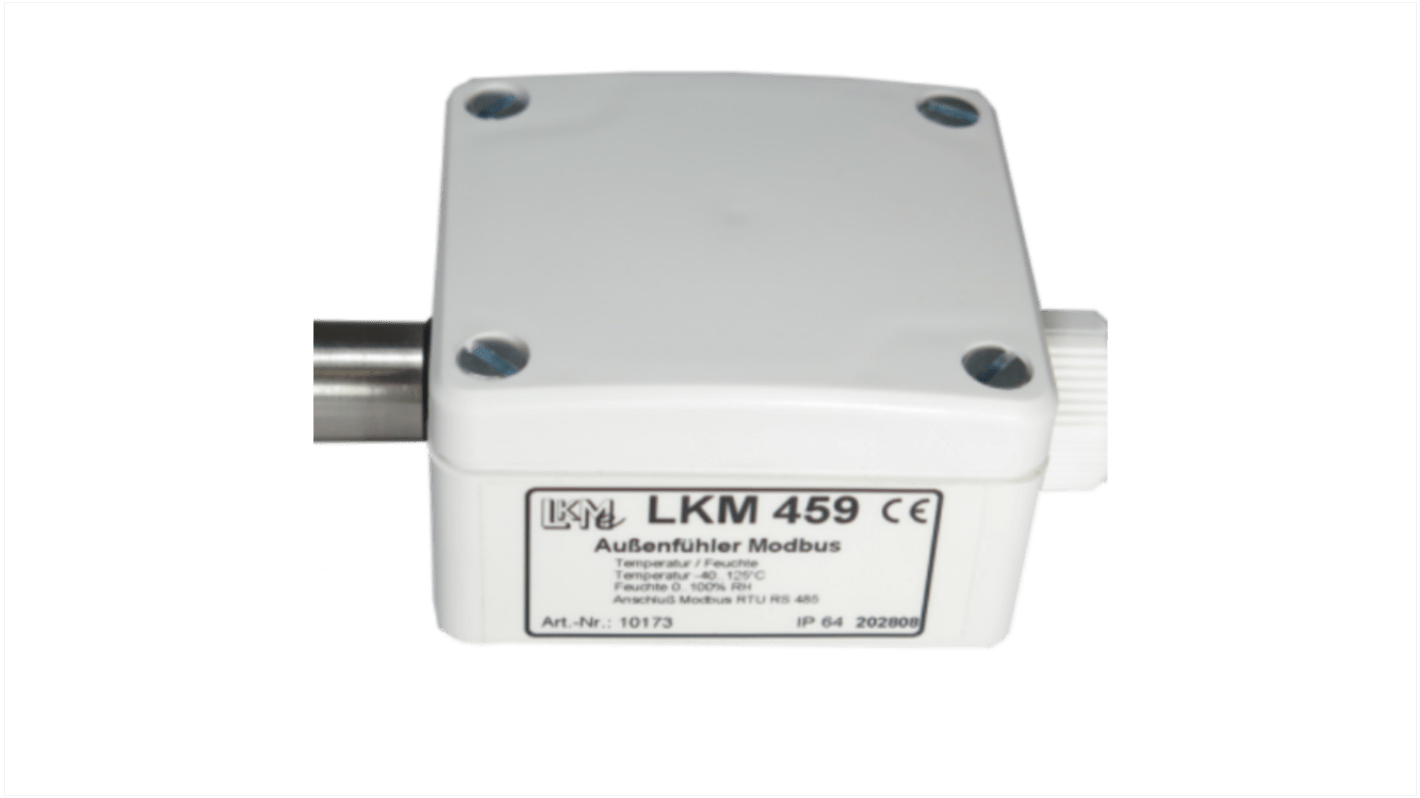 Trasmettitore di temperatura LKMelectronic LKM, -40°C→85°C, ingresso SHT 31 Semiconduttore, uscita Modbus RTU possibile
