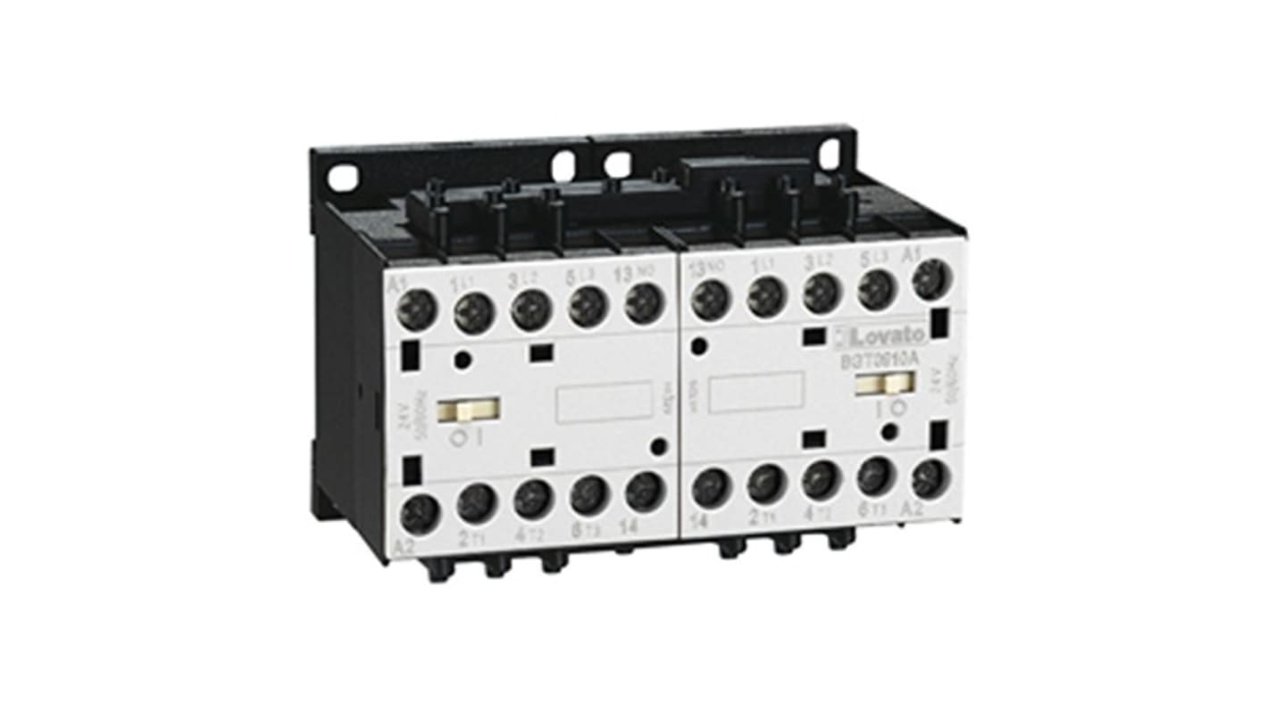 Stycznik odwrotny 125 V DC Lovato styki: 3 5,7 kW 12 A 1NO 11BGT1210D125