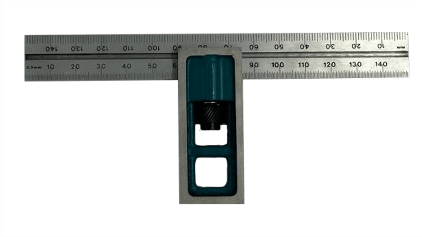 RS PRO 公制直角尺, 尺杆长150 mm, 尺杆宽19 mm, 角尺座长60mm
