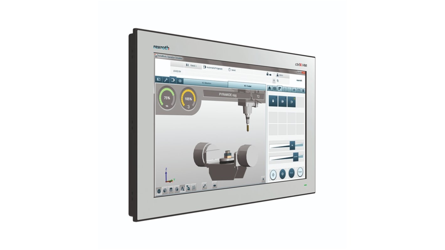 Bosch Rexroth VR4215 Series ctrlX HMI Panel PC - 15.6 in, LCD Display, 1366 x 768