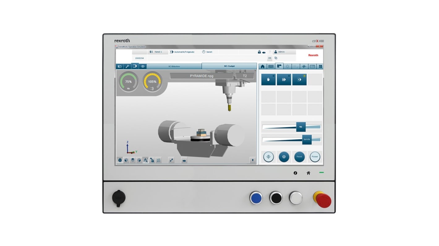 Bosch Rexroth DE0021 ディスプレイ 21.5インチ 1920 x 1080 IP65