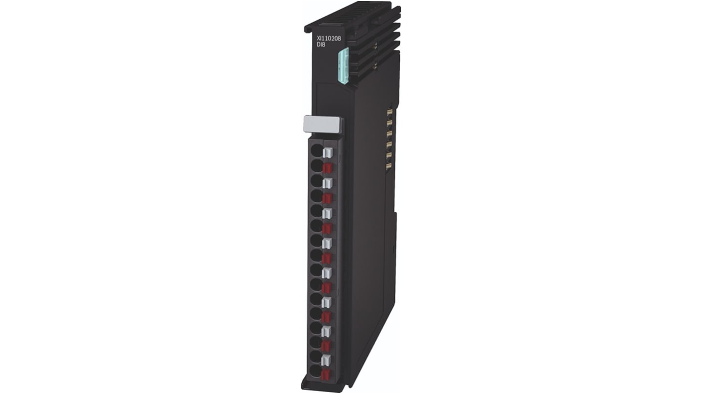 Terminal de entrada digital Bosch Rexroth ctrlX I/O, 24 V dc, para usar con EtherCAT Master tipo Digital