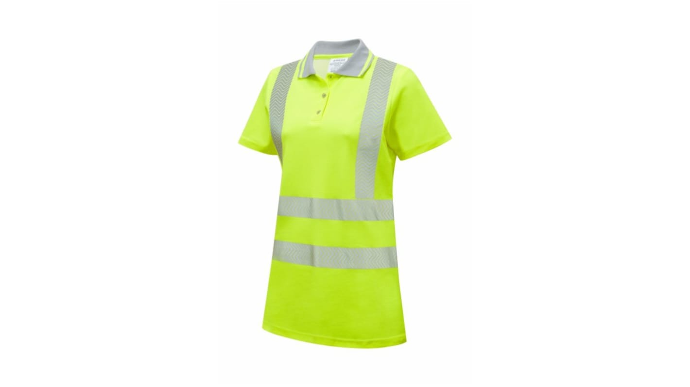 PULSAR Kurz Gelb 124.46 → 134.62cm LFE950 Warnschutz Polohemd