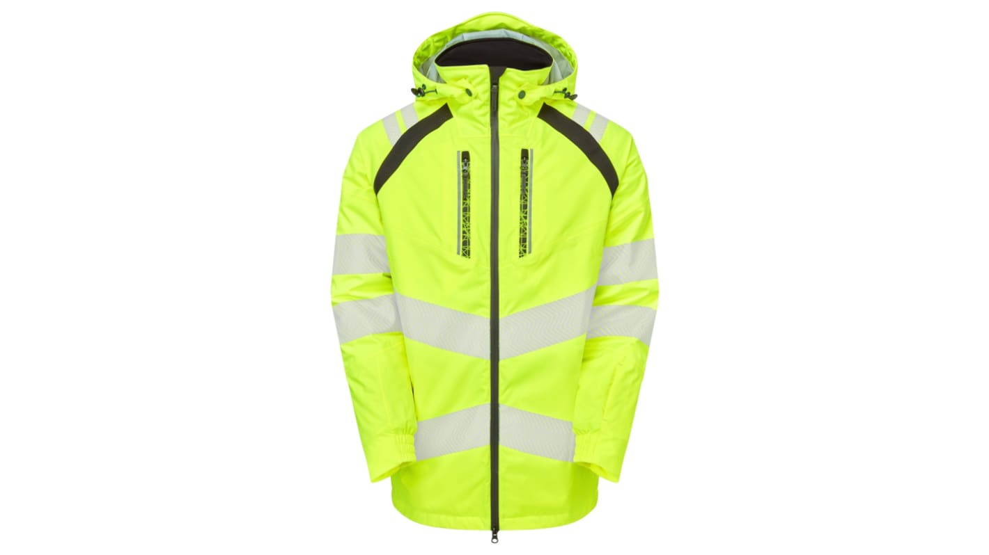 Parka de alta visibilidad Mujer PULSAR de color Amarillo, talla 10