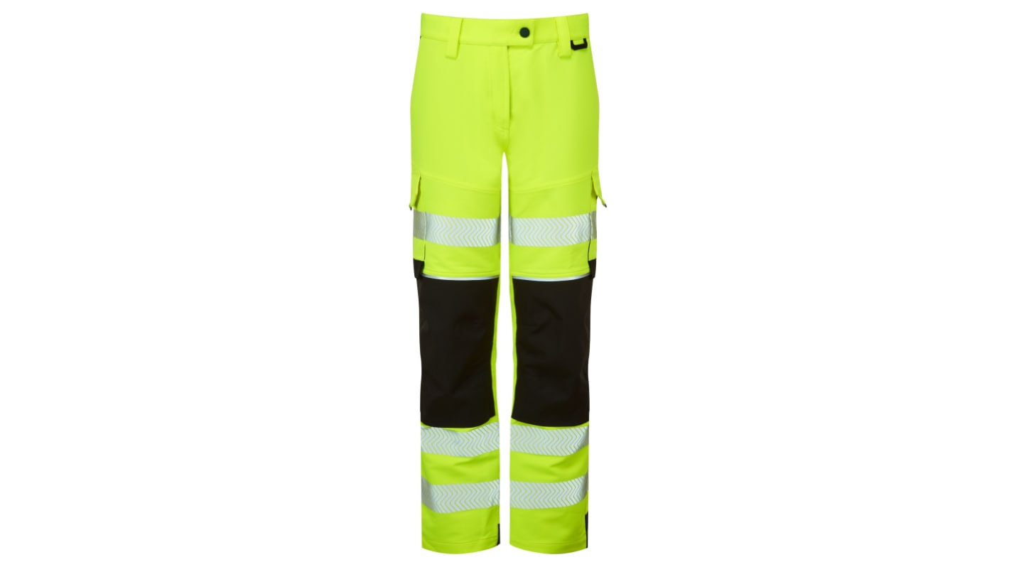 PULSAR LFE971 Warnschutzhose, Gelb, Größe 20Zoll x 33Zoll