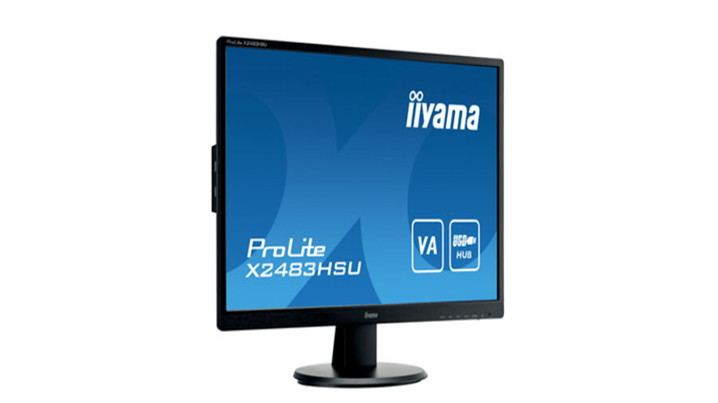 iiyama PROLITE X2483HSU-B5 24in LED Monitor, 1920 x 1080