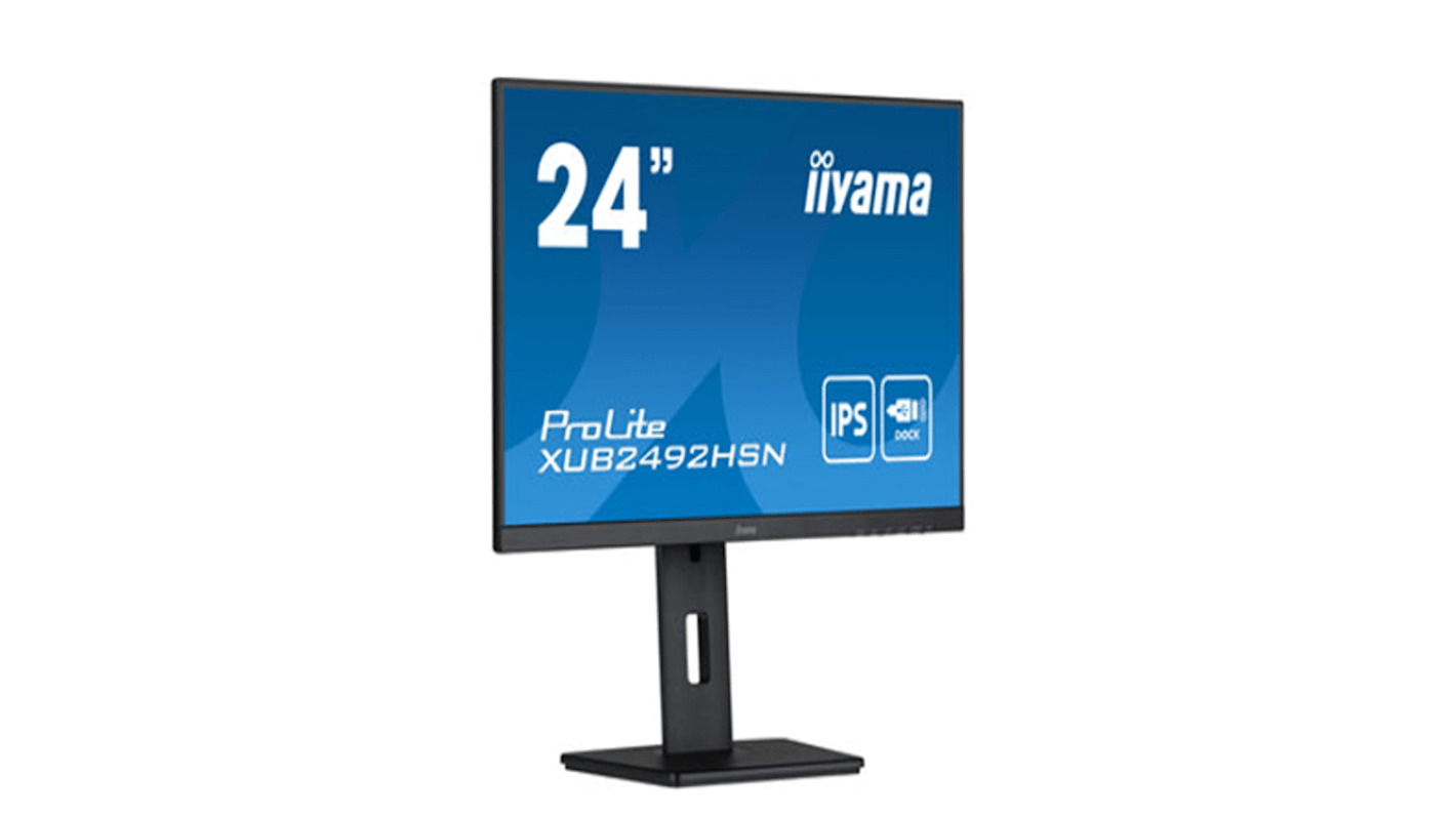 Monitor, 24cal, 1920 x 1080 Wymagania sprzętowe Prolite XUB2492HSN-B5, iiyama