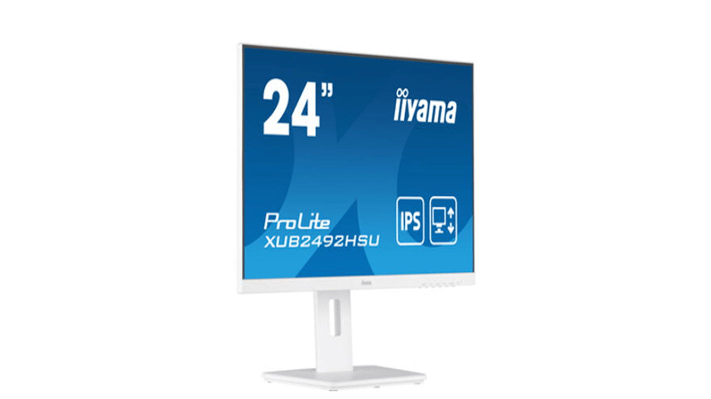 Monitor, 24cal, 1920 x 1080 Wymagania sprzętowe Prolite XUB2492HSU-W5, iiyama