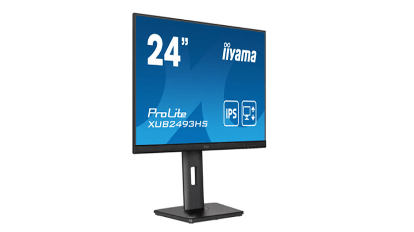 iiyama Monitor Prolite XUB2493HS-B5, 24Zoll, Auflösung max.1920 x 1080 LED, 178/178° Betrachtungswinkel