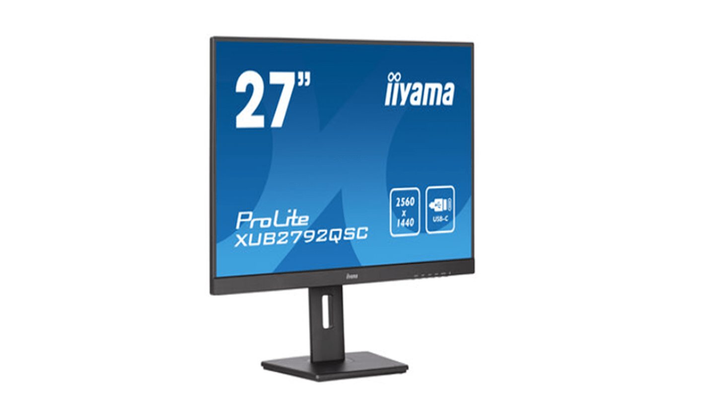 iiyama Monitor PROLITE XUB2792QSC-B5, 27Zoll, Auflösung max.2560 x 1440 LED, 178/178° Betrachtungswinkel