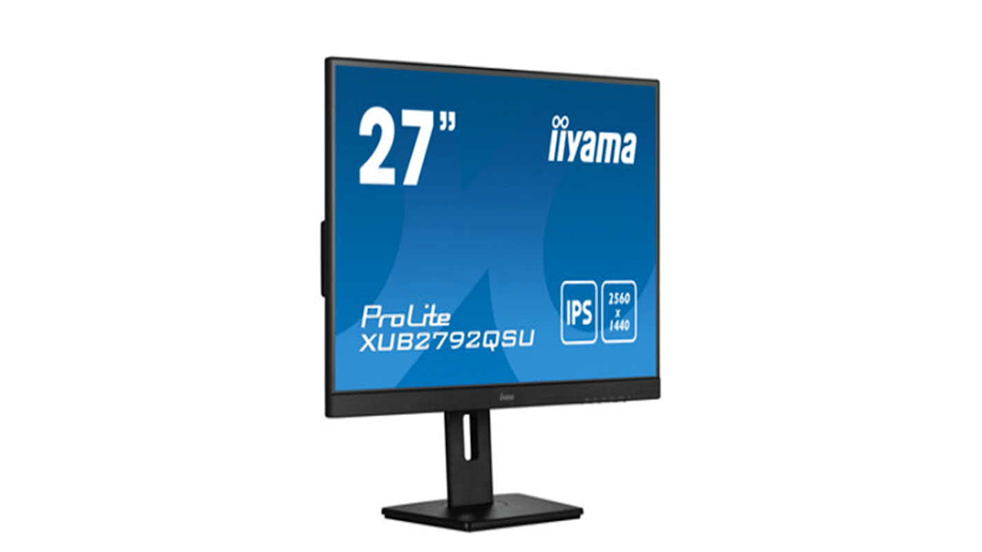 Monitor, 27cal, 2560 x 1440 Wymagania sprzętowe Prolite XUB2792QSU-B5, iiyama