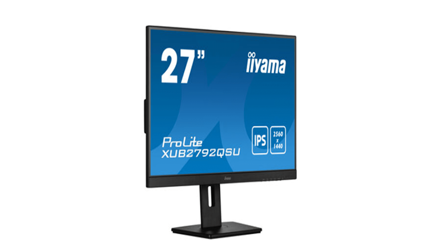 iiyama Monitor PROLITE XUB2792QSU-B5, 27Zoll, Auflösung max.2560 x 1440 LED, 178/178° Betrachtungswinkel