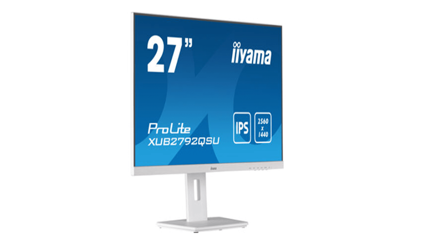 Monitor, 27cal, 2560 x 1440 Wymagania sprzętowe Prolite XUB2792QSU-W5, iiyama