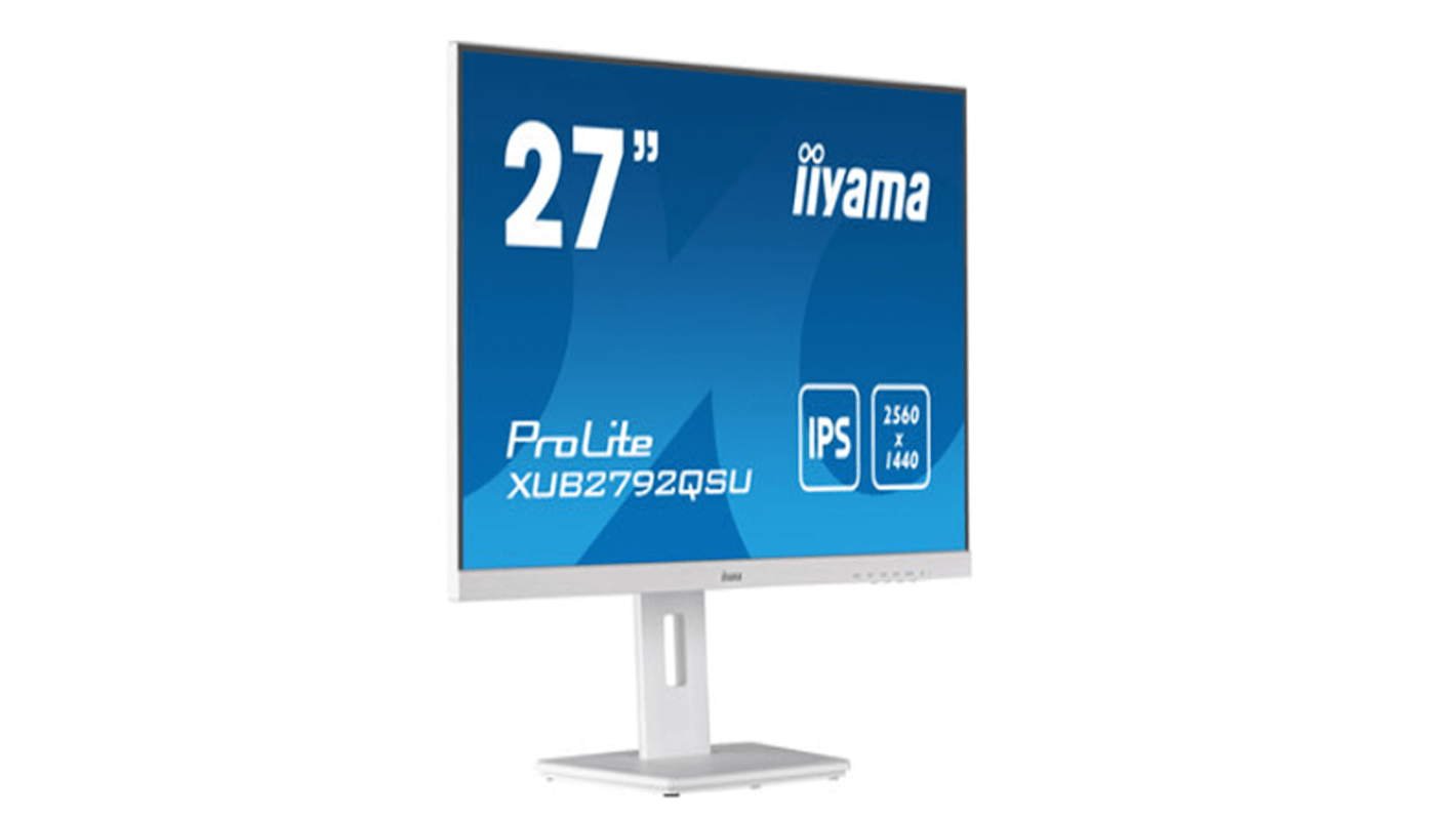 iiyama Monitor PROLITE XUB2792QSU-W5, 27Zoll, Auflösung max.2560 x 1440 LED, 178/178° Betrachtungswinkel