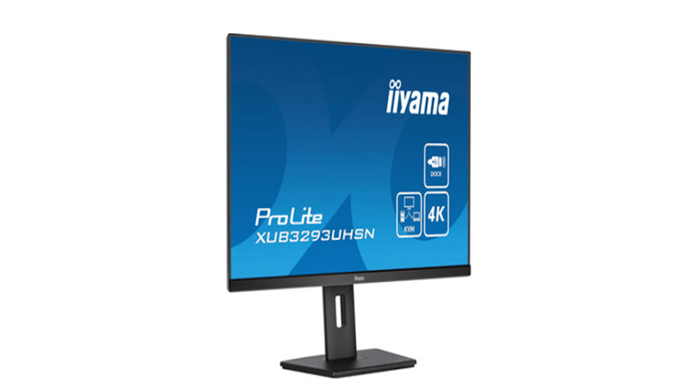 Monitor, 32cal, 3840 x 2160 Wymagania sprzętowe Prolite XUB3293UHSN-B5, iiyama