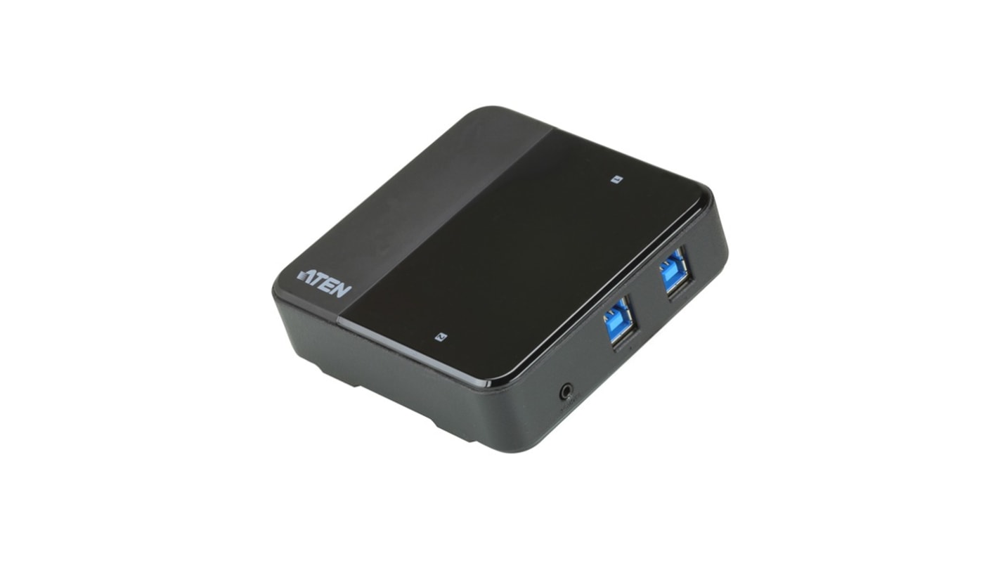 Aten Docking-Station, USB 3.0, mit USB, 2 x USB Ports USB A, USB B-Anschl. 2 Displays